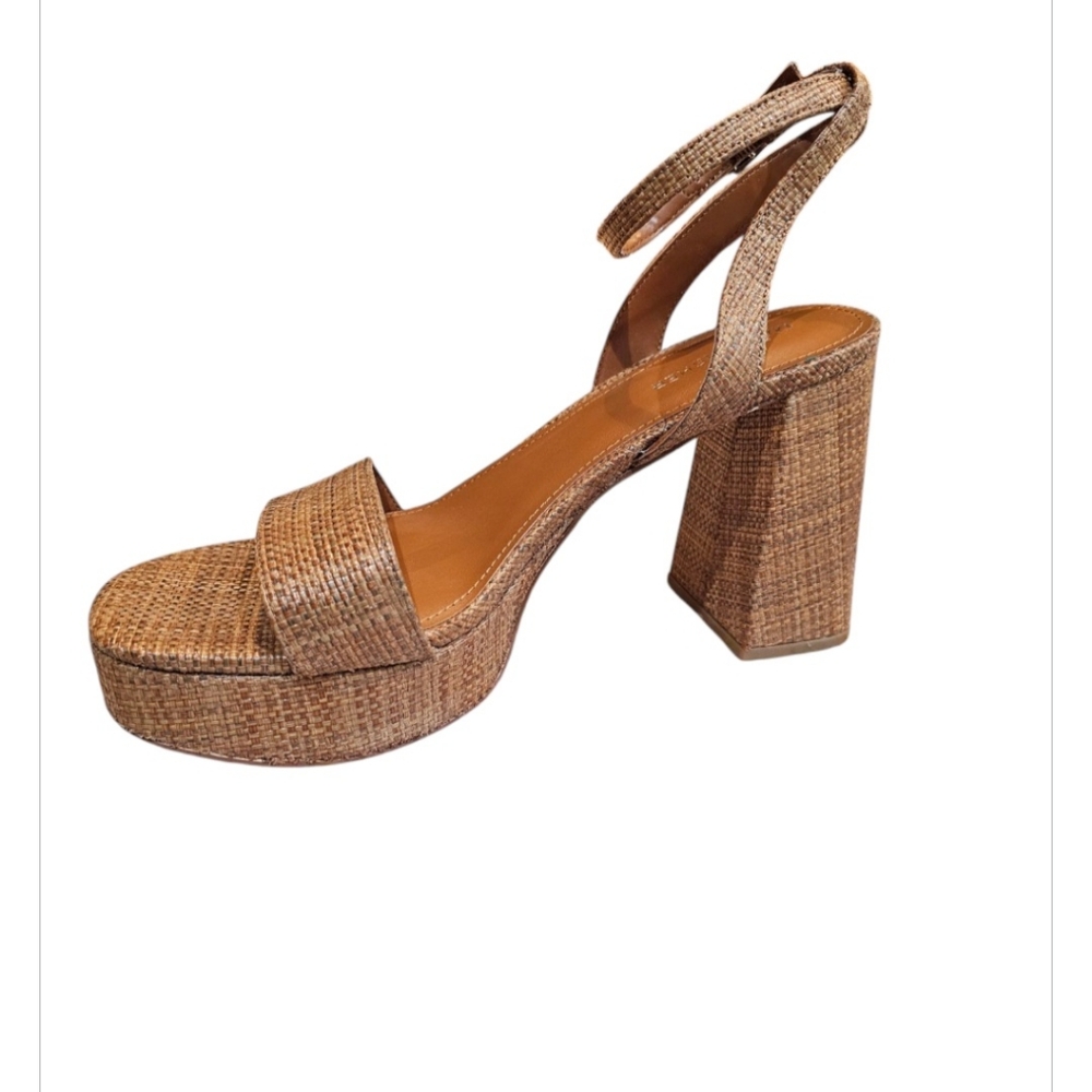 Marc Fisher Sadel Platform Sandal NWB sz 9.5 - Picture 4 of 11